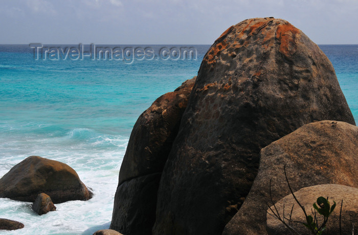 seychelles100: Mahe, Seychelles: Glacis - dome shaped rocks on the coast - photo by M.Torres - (c) Travel-Images.com - Stock Photography agency - Image Bank