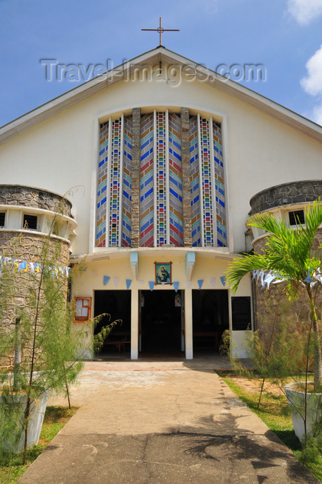 seychelles119: Mahe, Seychelles: Anse Etoile - Catholic church of St Anthony - photo by M.Torres - (c) Travel-Images.com - Stock Photography agency - Image Bank