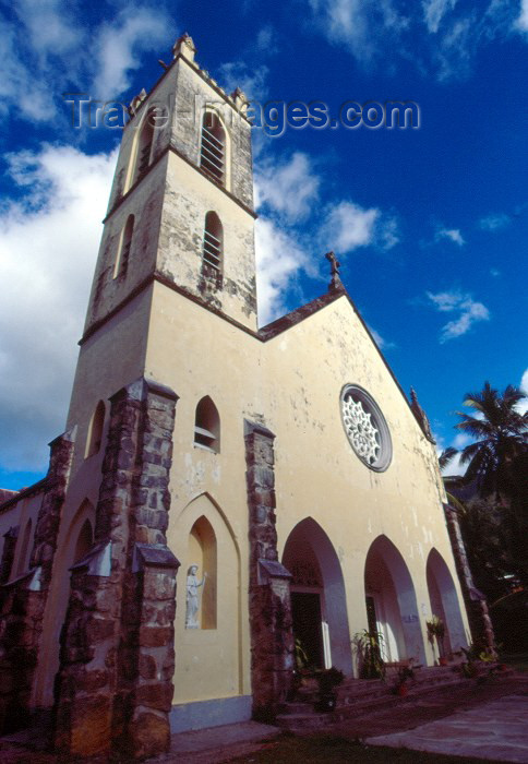 seychelles19: Seychelles - Mahe island: Bel Ombre - Church of St John the Baptist - photo by F.Rigaud - (c) Travel-Images.com - Stock Photography agency - Image Bank