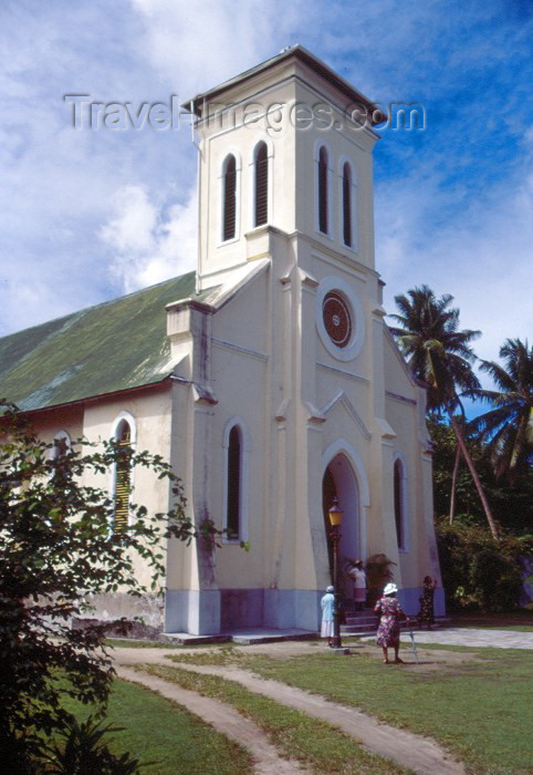 seychelles52: Seychelles - La Digue island: the Cathedral - photo by F.Rigaud - (c) Travel-Images.com - Stock Photography agency - Image Bank