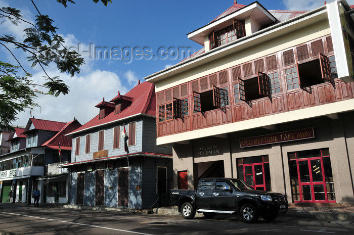 seychelles87: Mahe, Seychelles: Victoria - along Francis Rachel street - photo by M.Torres - (c) Travel-Images.com - Stock Photography agency - Image Bank