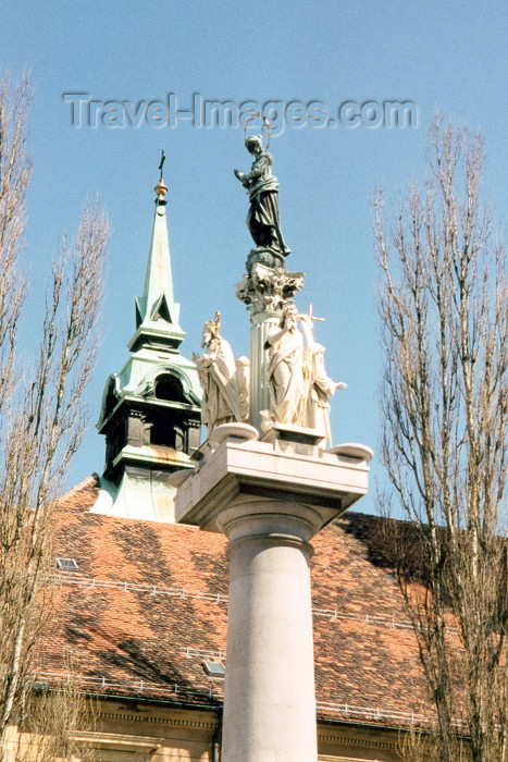 slovenia11: Slovenia - Ljubljana / LJU : the Virgin in prayer - photo by M.Torres - (c) Travel-Images.com - Stock Photography agency - Image Bank