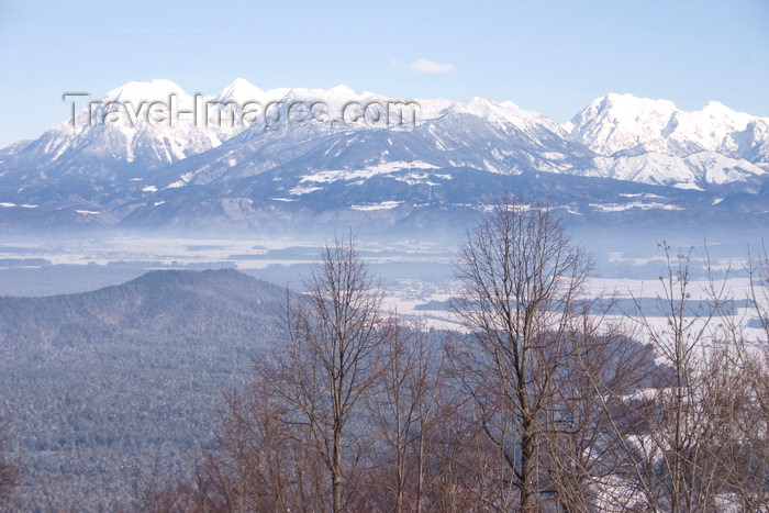 slovenia124: View from Smarna Gora mountain on the outskirts of Ljubljana, Slovenia - photo by I.Middleton - (c) Travel-Images.com - Stock Photography agency - Image Bank