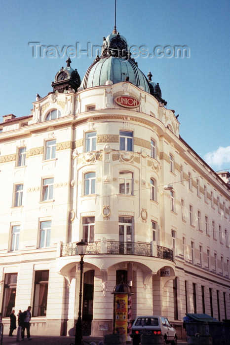 slovenia19: Slovenia - Ljubljana / LJU : Grand Hotel Union - Miklosiceva street - photo by M.Torres - (c) Travel-Images.com - Stock Photography agency - Image Bank