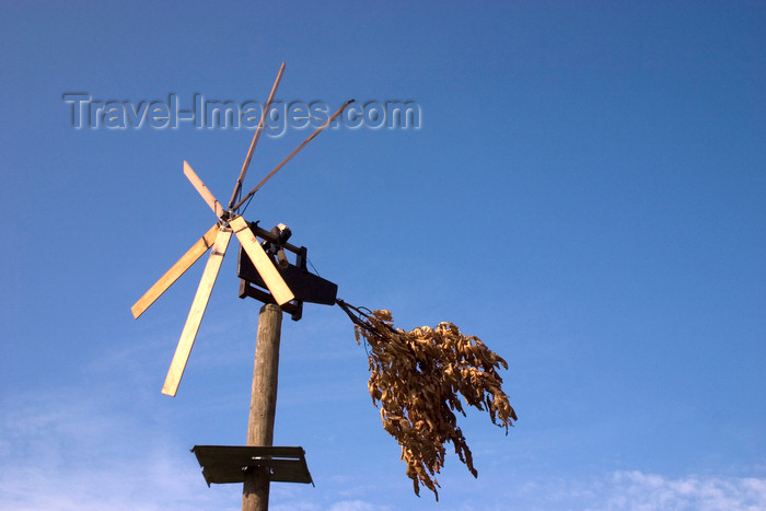 slovenia320: Slovenia - Klopotec, wooden wind powered rattlers designed to scare of birds from the vineyards on outskirts of Brezice - photo by I.Middleton - (c) Travel-Images.com - Stock Photography agency - Image Bank