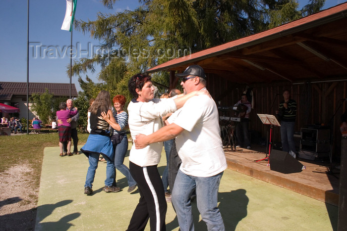 slovenia342: Slovenia - Jance: dancing at the Chestnut Sunday festival - photo by I.Middleton - (c) Travel-Images.com - Stock Photography agency - Image Bank