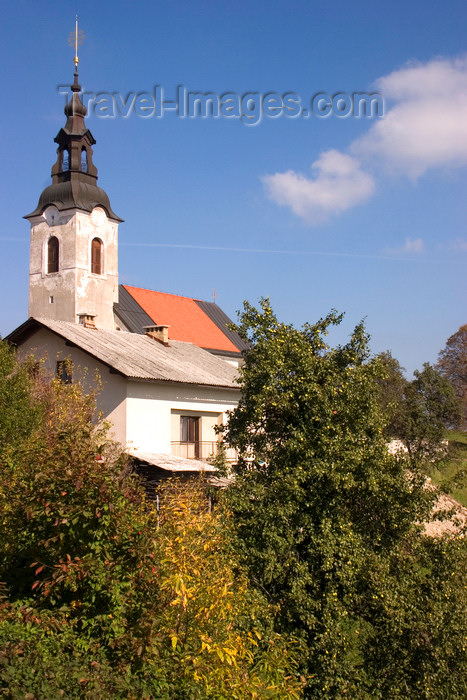 slovenia349: Slovenia - Jance: hilltop church - photo by I.Middleton - (c) Travel-Images.com - Stock Photography agency - Image Bank