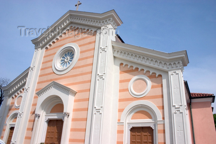 slovenia376: Slovenia - Izola - Slovenian Istria region: Church of Saint Maurus - photo by I.Middleton - (c) Travel-Images.com - Stock Photography agency - Image Bank