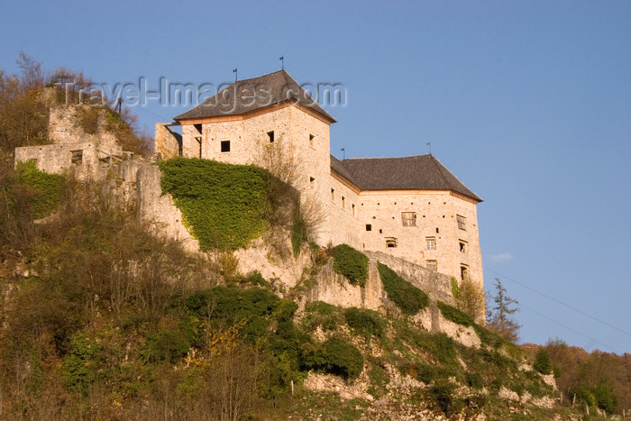 slovenia398: Slovenia - Kostel - Lower Carniola / Dolenjska: Kostel castle in southern Slovenia - photo by I.Middleton - (c) Travel-Images.com - Stock Photography agency - Image Bank