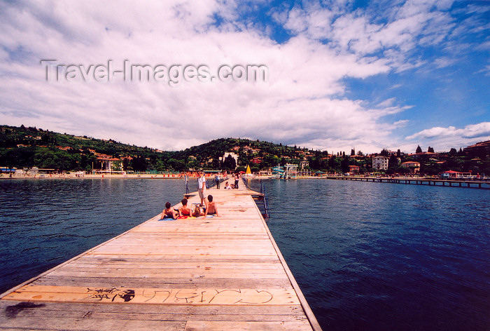 slovenia406: Slovenia - Portoroz: view from the pier - photo by M.Torres - (c) Travel-Images.com - Stock Photography agency - Image Bank