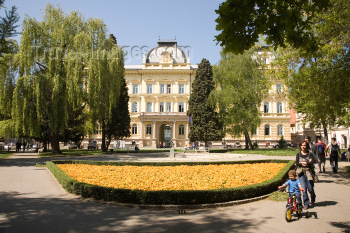 slovenia443: University of Maribor - Slomskov Trg, Maribor, Slovenia - photo by I.Middleton - (c) Travel-Images.com - Stock Photography agency - Image Bank