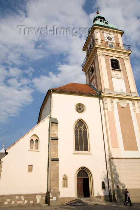 slovenia451: Cathedral of St. John the Baptist - Stolnica - from the top of the tower you can get a magnificent view of the city, Slomskov Trg, Stajerska, Maribor, Slovenia - photo by I.Middleton - (c) Travel-Images.com - Stock Photography agency - Image Bank