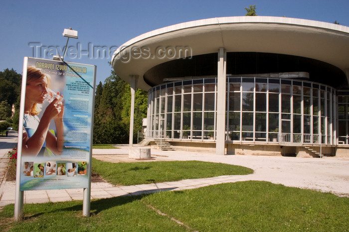 slovenia473: Drinking hall at Zdraviliski Trg spa resort, Rogaska Slatina , Slovenia - photo by I.Middleton - (c) Travel-Images.com - Stock Photography agency - Image Bank