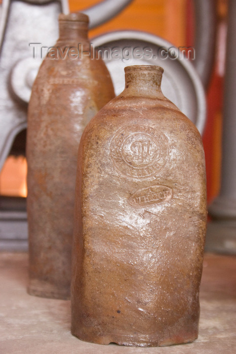 slovenia475: antique drinking bottles, Kostrivnica, Rogaska Slatina, Slovenia - photo by I.Middleton - (c) Travel-Images.com - Stock Photography agency - Image Bank