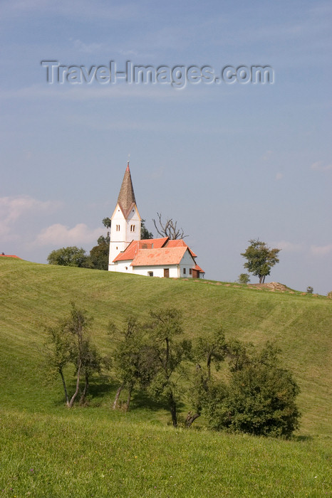 slovenia502: Sentjanz church in Orehovec near Smarje pri Jelsah, Slovenia - photo by I.Middleton - (c) Travel-Images.com - Stock Photography agency - Image Bank