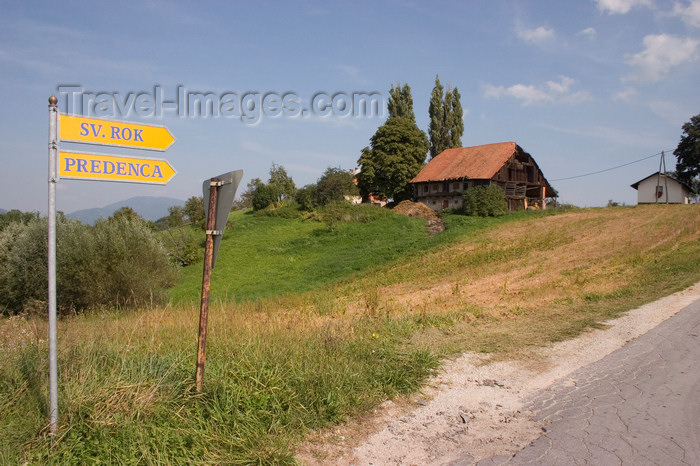 slovenia504: Road to Sv Rok near Smarje pri Jelsah, Slovenia - photo by I.Middleton - (c) Travel-Images.com - Stock Photography agency - Image Bank