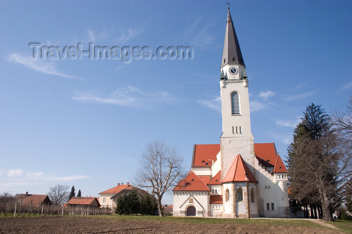 slovenia509: Church of Saint Nicholas - Cerkev Sv. Nikolaja - Murska Sobota / Olsnitz / Muraszombat, Prekmurje, Slovenia - photo by I.Middleton - (c) Travel-Images.com - Stock Photography agency - Image Bank