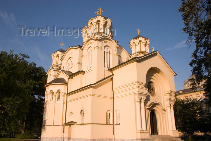 slovenia51: Serbian Orthodox church of St Cyril and Methodius, Ljubljana , Slovenia - photo by I.Middleton - (c) Travel-Images.com - Stock Photography agency - Image Bank