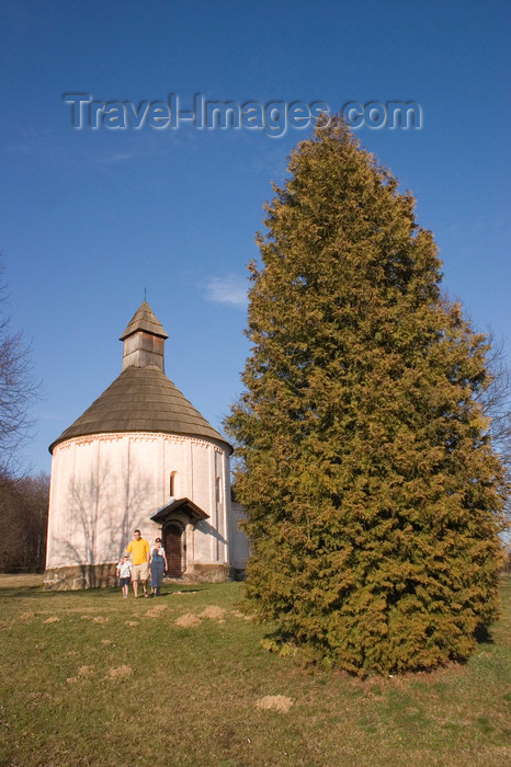 slovenia519: Rotunda Church, Selo, Prekmurje, Slovenia - photo by I.Middleton - (c) Travel-Images.com - Stock Photography agency - Image Bank