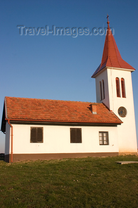 slovenia522: Rural church , Prekmurje , Slovenia - photo by I.Middleton - (c) Travel-Images.com - Stock Photography agency - Image Bank