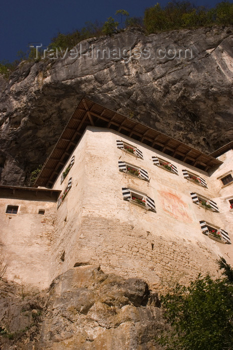 slovenia542: Predjama castle - wing, Slovenia - photo by I.Middleton - (c) Travel-Images.com - Stock Photography agency - Image Bank