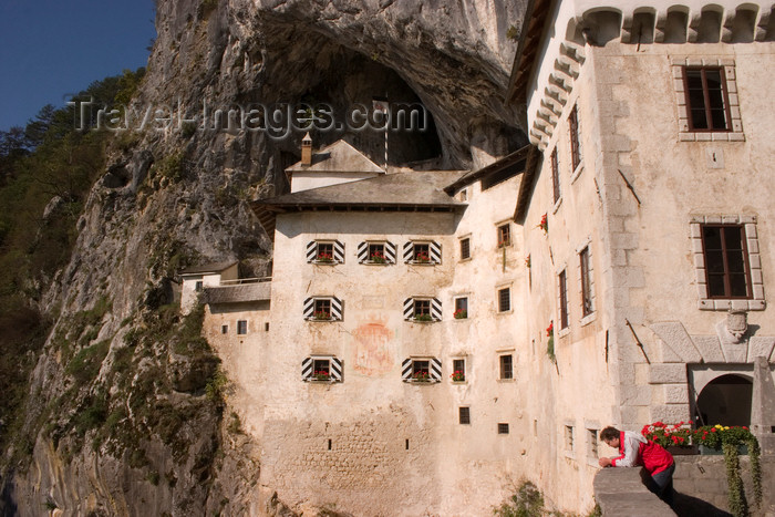 slovenia547: Predjama castle - an impenetrable fortress, Slovenia - photo by I.Middleton - (c) Travel-Images.com - Stock Photography agency - Image Bank