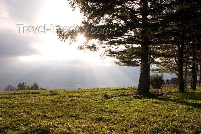 slovenia588: Slovenia - Cerknica municipality: Slivnica Mountain as sun goes down over Cerknica Lake / Cerkniško jezero, an intermittent lake - photo by I.Middleton - (c) Travel-Images.com - Stock Photography agency - Image Bank