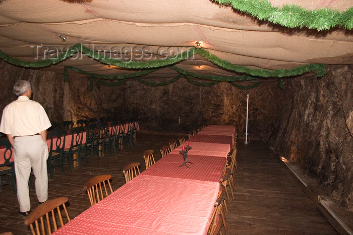 slovenia590: Slovenia - restaurant inside a cave in Vipava - photo by I.Middleton - (c) Travel-Images.com - Stock Photography agency - Image Bank
