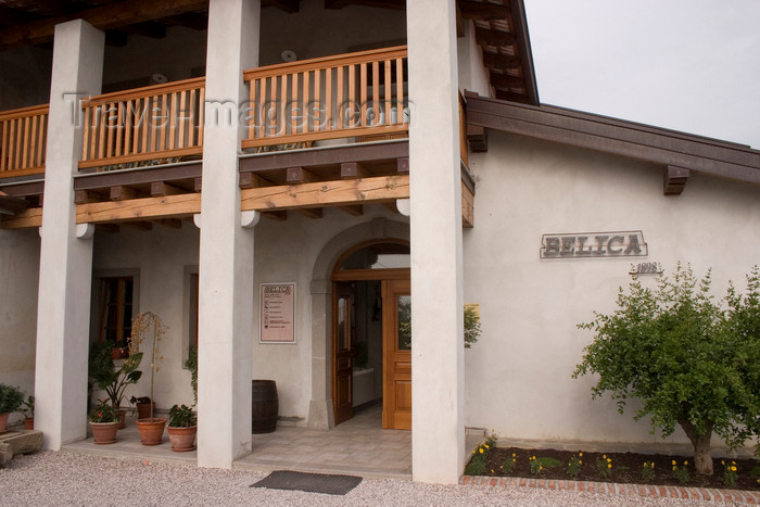 slovenia594: Slovenia - entrance to Belica restaurant in Medana village in the Goriska Brda hills wine region - photo by I.Middleton - (c) Travel-Images.com - Stock Photography agency - Image Bank