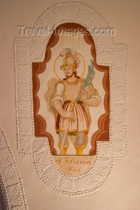slovenia658: Slovenia - Kamnik: St Felician - painting on ceiling - photo by I.Middleton - (c) Travel-Images.com - Stock Photography agency - Image Bank