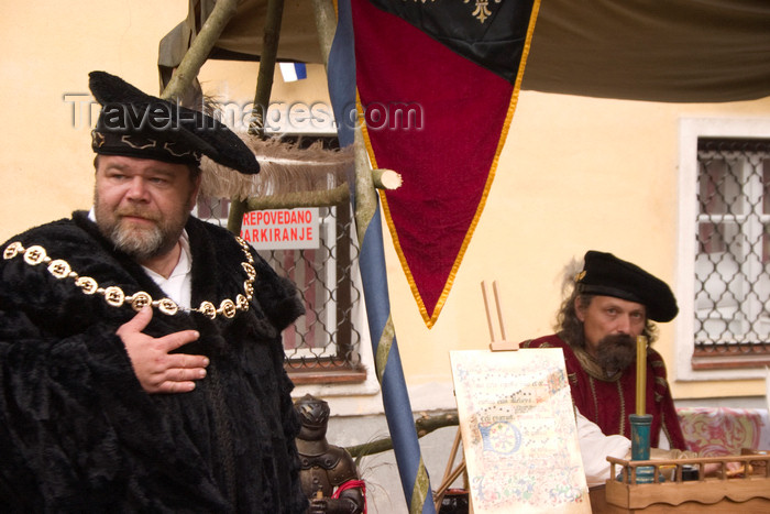 slovenia667: Slovenia - Kamnik Medieval Festival: nobleman - photo by I.Middleton - (c) Travel-Images.com - Stock Photography agency - Image Bank