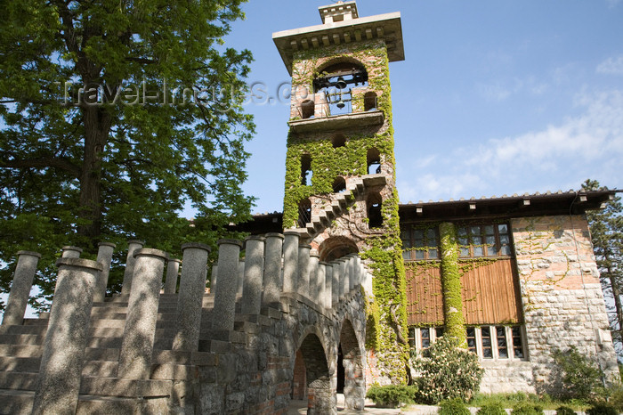 slovenia713: Slovenia - Ljubljana: Saint Michael's Church, Crna vas - architect Joze Plecnik - photo by I.Middleton - (c) Travel-Images.com - Stock Photography agency - Image Bank