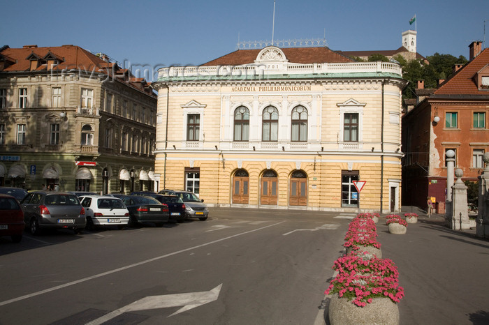 slovenia731: Slovenia - Ljubliana: Philharmonic Academy - Philharmonic Hall, Kongresni trg - filharmonija - photo by I.Middleton - (c) Travel-Images.com - Stock Photography agency - Image Bank