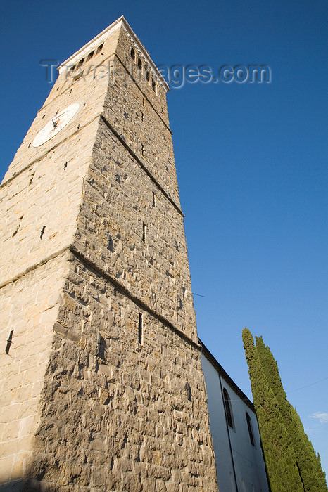 slovenia746: Koper (Capodistria) - Slovenian Istria region / Slovenska Istra - Slovenia: Cathedral of Saint Nazarius - bell tower - photo by I.Middleton - (c) Travel-Images.com - Stock Photography agency - Image Bank