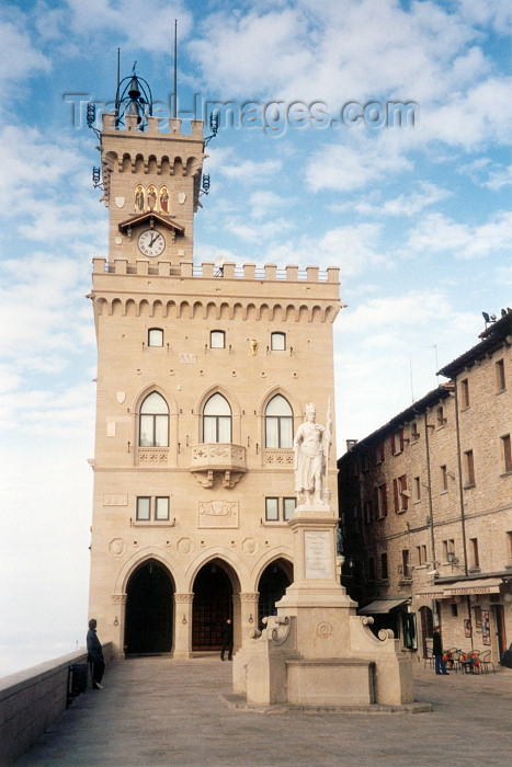 Travel-Images - San Marino  SAI : Government Palace - Palazzo ...
