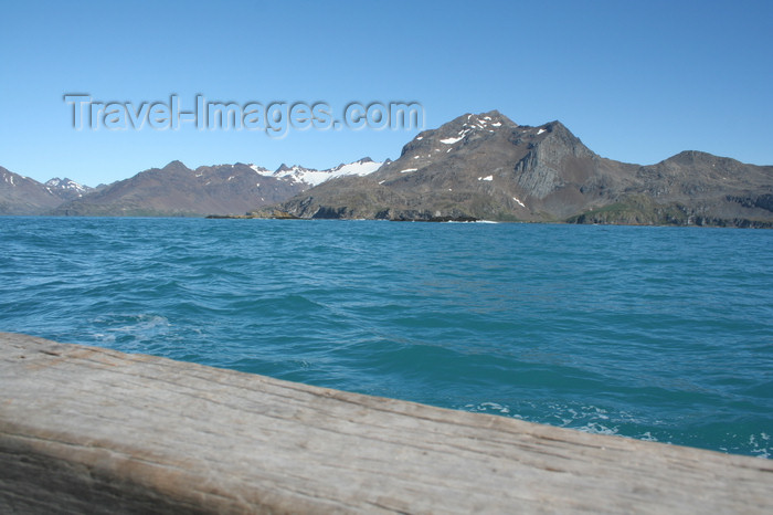 south-georgia181: South Georgia - sailing along the coast - Antarctic region images by C.Breschi - (c) Travel-Images.com - Stock Photography agency - Image Bank