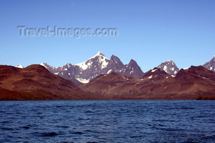 south-georgia182: South Georgia - sierras - Antarctic region images by C.Breschi - (c) Travel-Images.com - Stock Photography agency - Image Bank