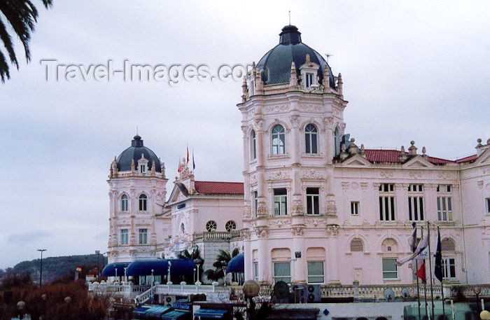 spai136: Spain / España - Santander, Cantabria: the Casino - playa del Sardinero (photo by Miguel Torres) - (c) Travel-Images.com - Stock Photography agency - Image Bank