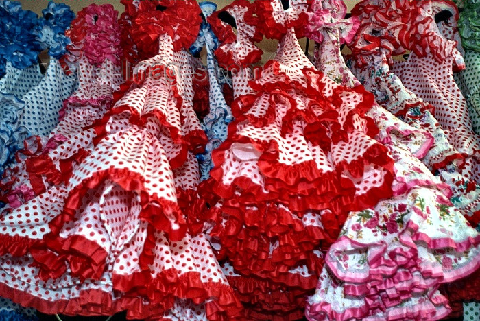 spai185: Spain / España - Granada: Alcaiceria - Andalucian dresses - photo by F.Rigaud - (c) Travel-Images.com - Stock Photography agency - Image Bank