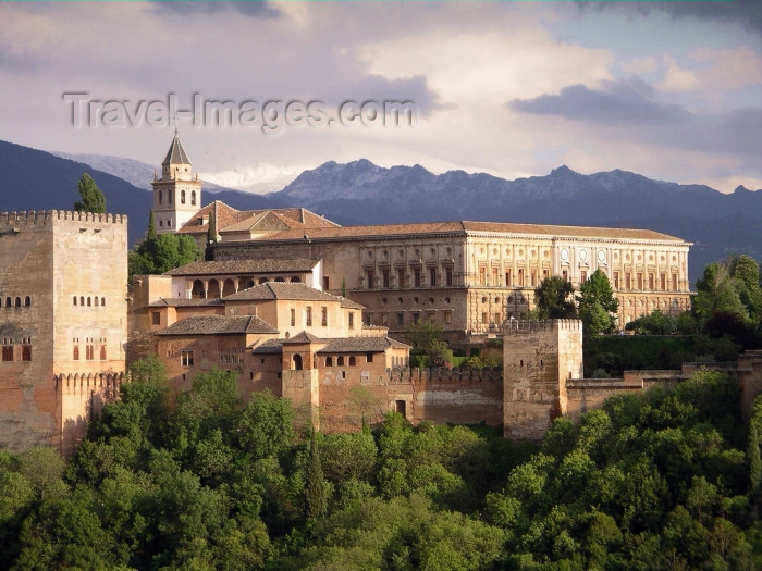 spai206: Spain / España - Granada: the Alhambra - Unesco world heritage site  - photo by R.Wallace - (c) Travel-Images.com - Stock Photography agency - Image Bank