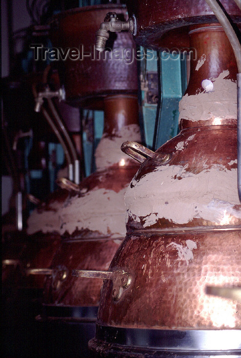 spai409: Spain - Cantabria - Cosgaya - alembic - making aqua vitae - distillation apparatus - photo by F.Rigaud - (c) Travel-Images.com - Stock Photography agency - Image Bank