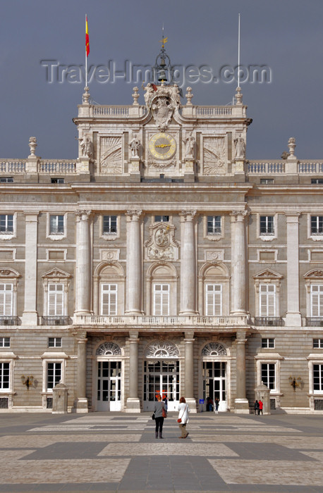 spai444: Spain / España - Madrid: Royal Palace / Palacio Real - south façade - photo by M.Torres - (c) Travel-Images.com - Stock Photography agency - Image Bank