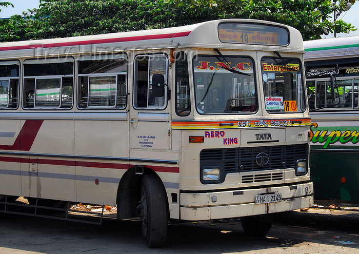 sri-lanka139: Colombo, Sri Lanka: Tata bus at Bastian Mawatha Bus Station - Pettah - photo by M.Torres - (c) Travel-Images.com - Stock Photography agency - Image Bank