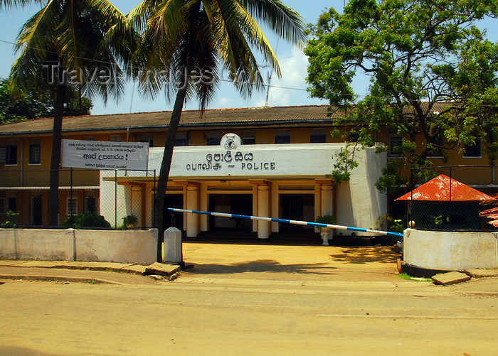 sri-lanka14: Kalutara, Western province, Sri Lanka: Police HQ - photo by M.Torres - (c) Travel-Images.com - Stock Photography agency - Image Bank