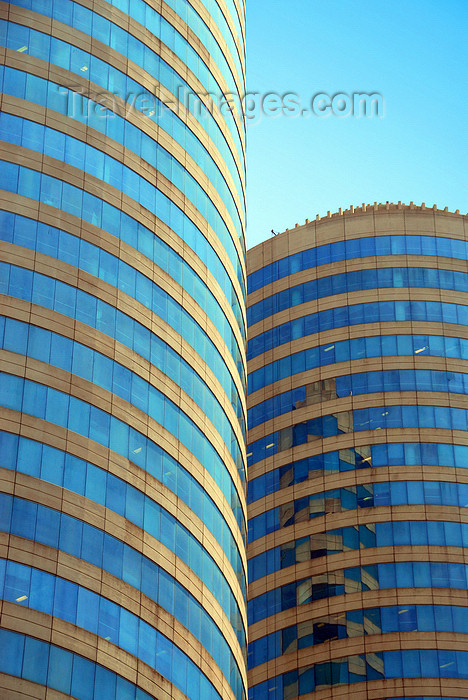 sri-lanka173: Colombo, Sri Lanka: World Trade Center Colombo - Twin Towers detail - WTC is located on Bank of Ceylon Mw., Fort - photo by M.Torres - (c) Travel-Images.com - Stock Photography agency - Image Bank