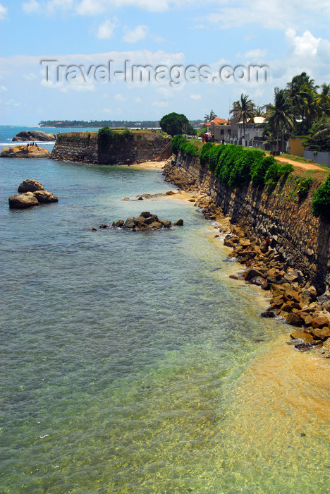 sri-lanka264: Galle, Southern Province, Sri Lanka: western ramparts - Triton bastion - Old Town - UNESCO World Heritage Site - photo by M.Torres - (c) Travel-Images.com - Stock Photography agency - Image Bank