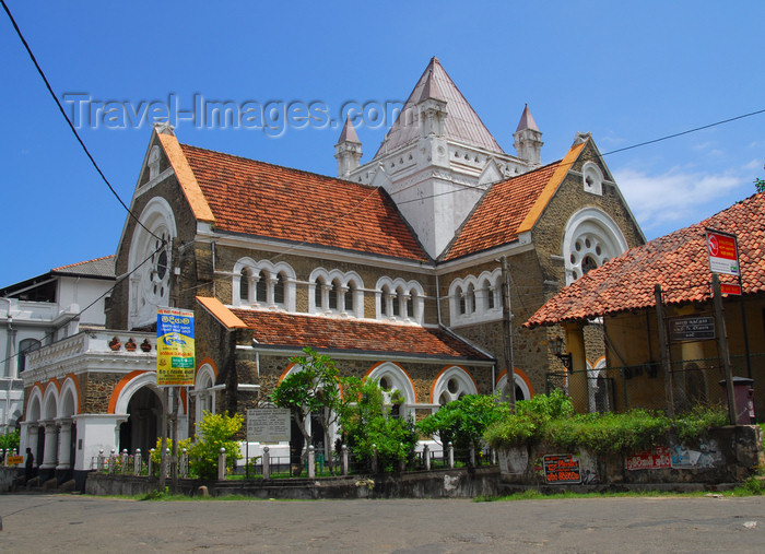 sri-lanka276: Galle, Southern Province, Sri Lanka: All Saints Church Fort-Galle - Church st - Aglican communion - Old Town - UNESCO World Heritage Site - photo by M.Torres - (c) Travel-Images.com - Stock Photography agency - Image Bank