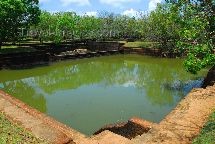 sri-lanka299: Sigiriya, Central Province, Sri Lanka: pool in the garden complex - Unesco World Heritage site - photo by M.Torres - (c) Travel-Images.com - Stock Photography agency - Image Bank