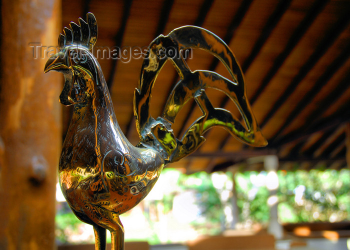 sri-lanka348: Bentota, Galle District, Southern Province, Sri Lanka: metal rooster - photo by M.Torres - (c) Travel-Images.com - Stock Photography agency - Image Bank