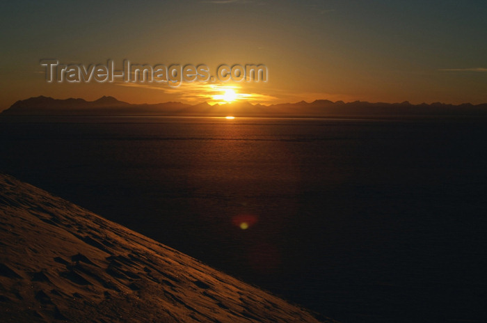 svalbard48: Svalbard - Spitsbergen island . Isfjorden: at sunset - photo by A.Ferrari - (c) Travel-Images.com - Stock Photography agency - Image Bank